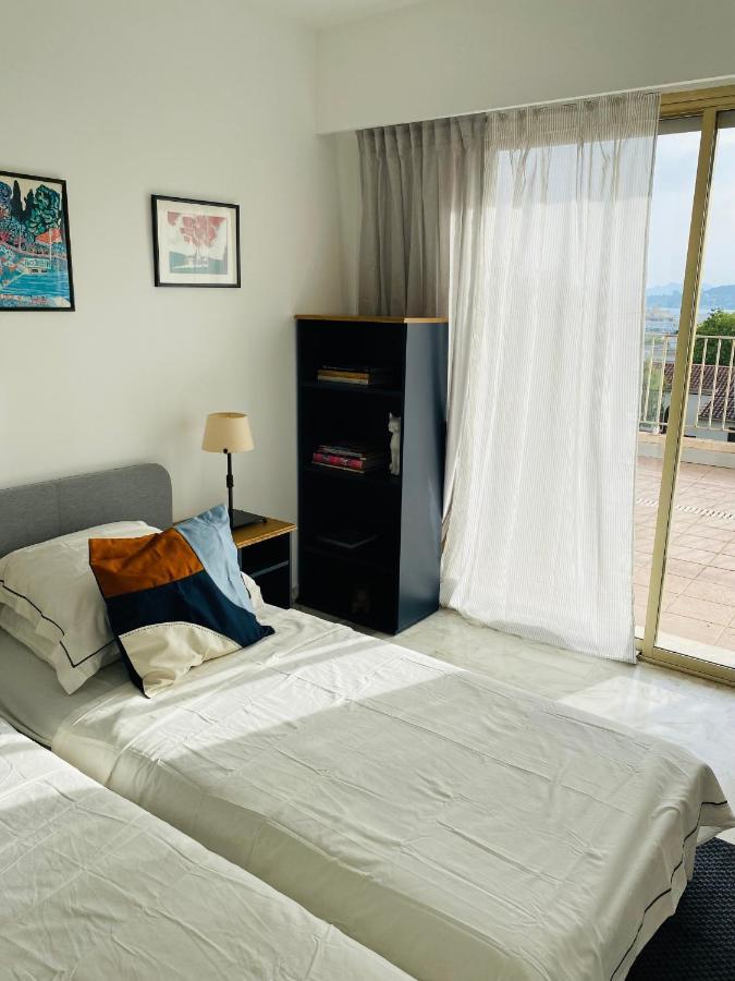 Panoramic Sea View Penthouse With Jacuzzi And 450 Sqm Terrace Apartment อองทีบส์ ภายนอก รูปภาพ